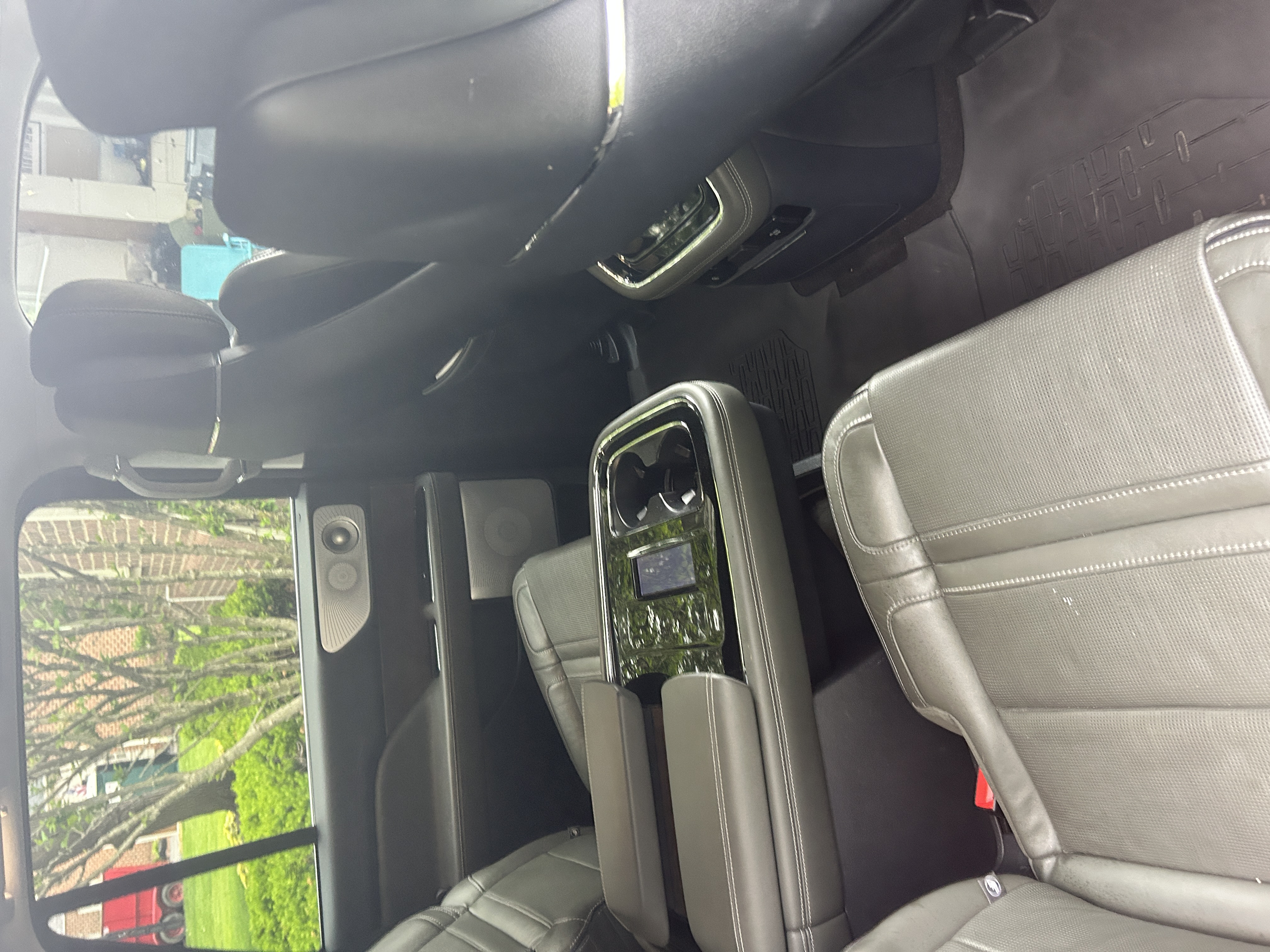 Navigator captain seat area after cleaning