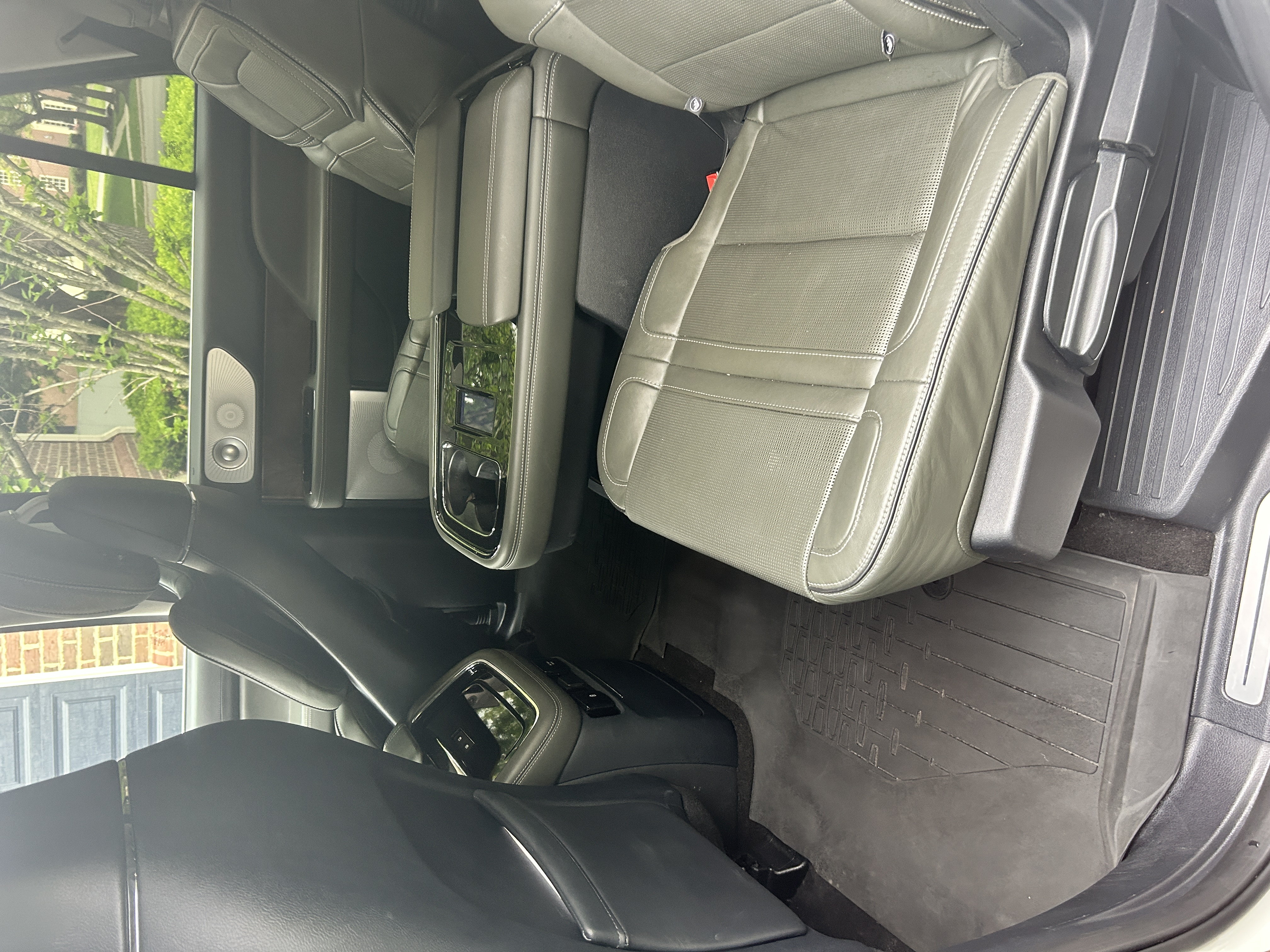 Second row after interior detail