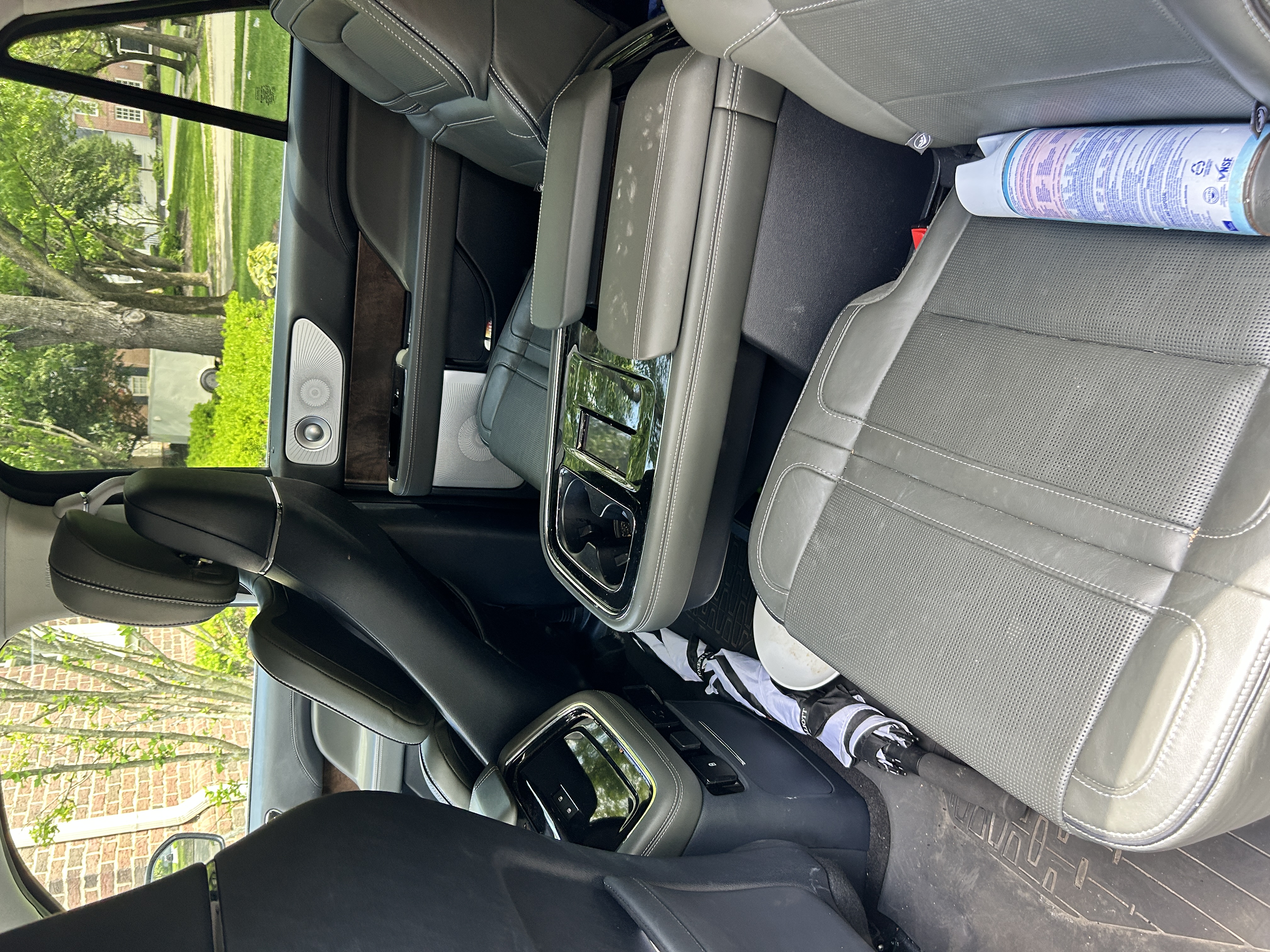 Second row before interior detail