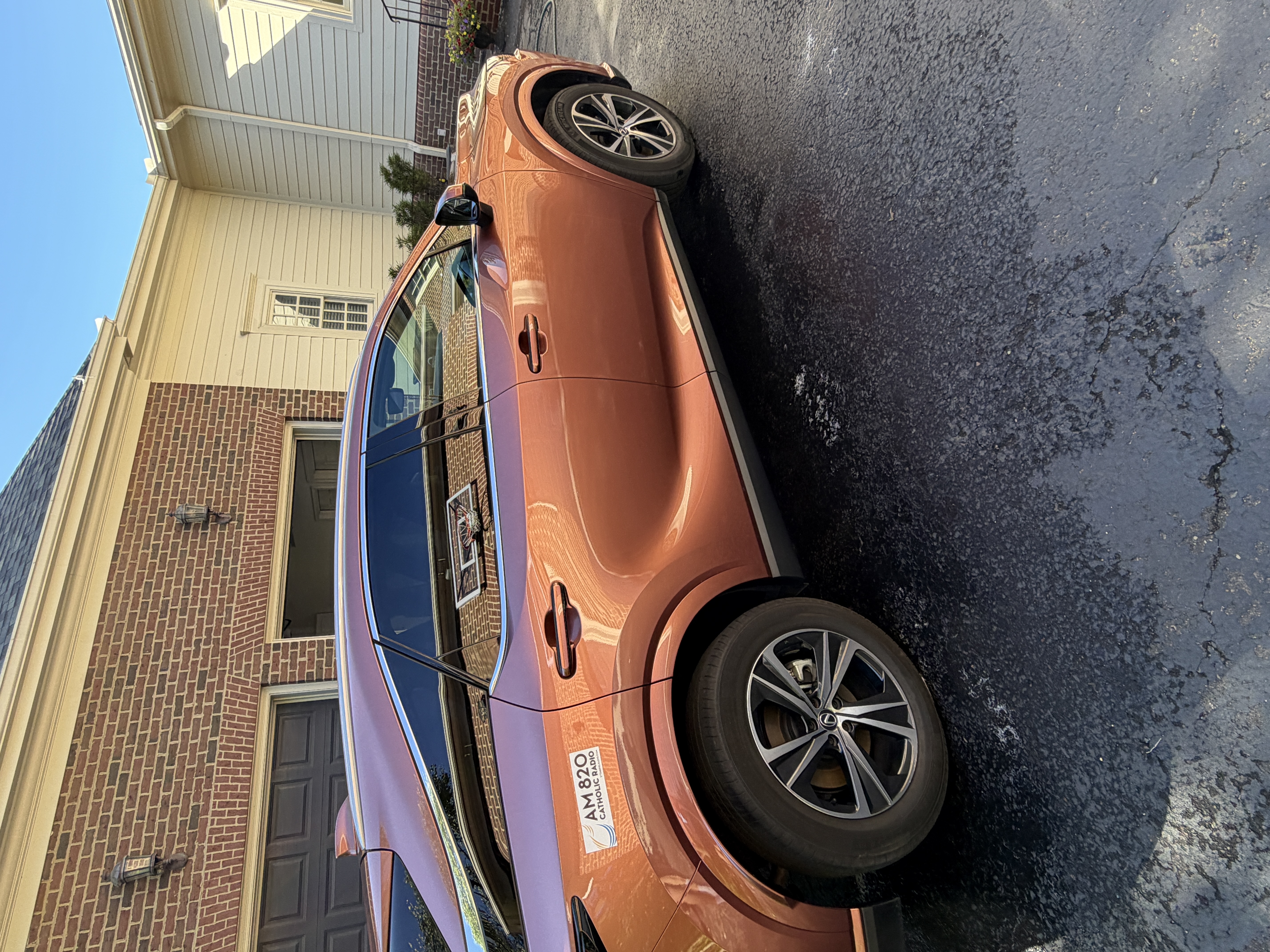 Lexus side after detail